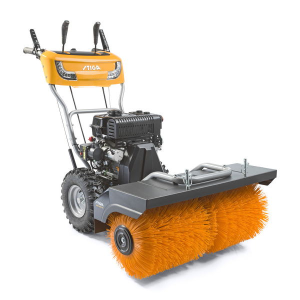 Stiga SWS 800 GE Benzine Veegmachine - 212cc - 4,4kW - 4-takt - 80cm -Ø34,5cm