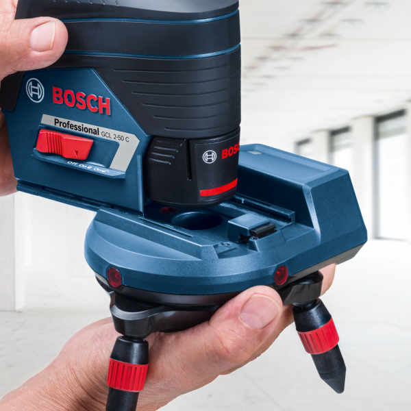 Bosch RM3 Houder Laser - 120 X 135mm + RC 2 Afstandsbediening - Detailed view of the product
