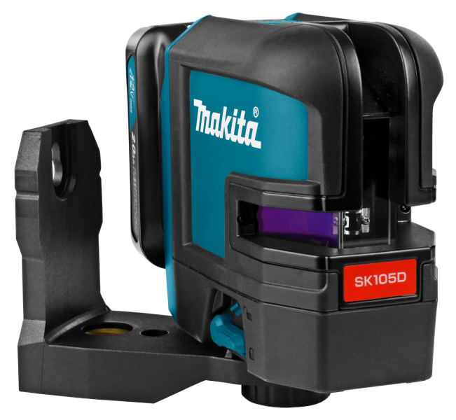 Makita SK105DZ 10,8V Li-Ion Accu Kruislijnlaser Body In Tas - Zelfnivellerend - Rood - 25m - Detailed view of the product