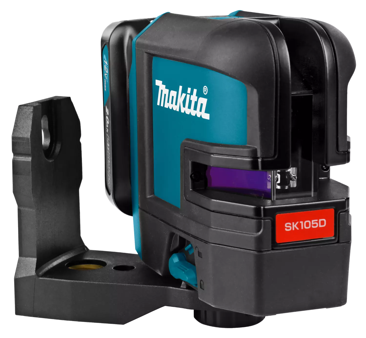 Makita SK105DZ 10,8V Li-Ion accu kruislijnlaser body in tas - zelfnivellerend - rood - 25m