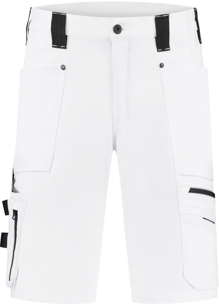 Workman 9083 STRETCH Bermuda Werkbroek P2S - Wit / Grijs - Maat 48 (33/32) - Default image for the product