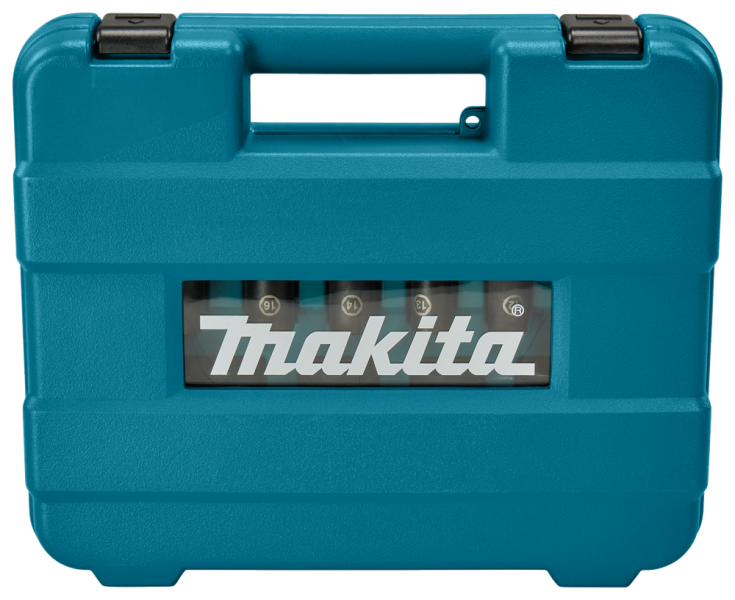 Makita E-16586 Impact Black Krachtdoppenset - 14-delig - 1/2'' - Detailed view of the product