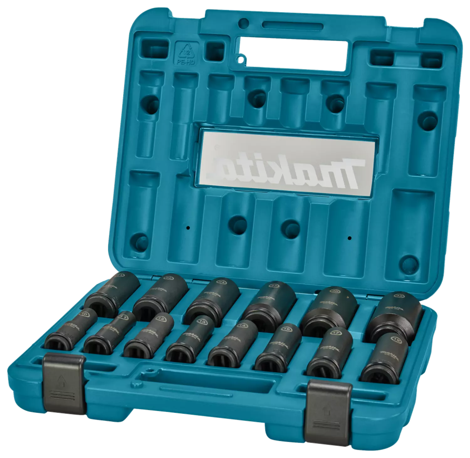 Makita E-16586 Impact Black Krachtdoppenset - 14-delig - 1/2'' thumbnail 3