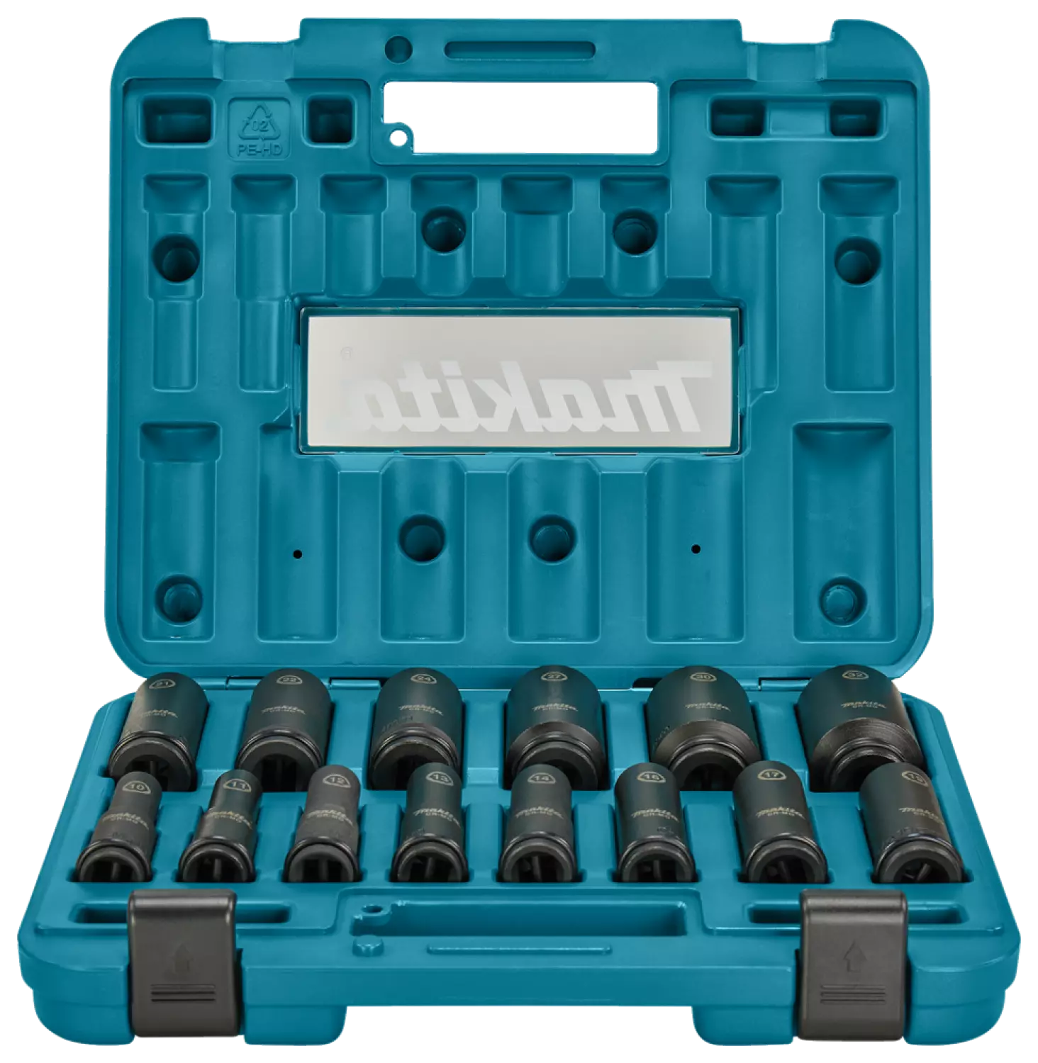 Makita E-16586 Impact Black Krachtdoppenset - 14-delig - 1/2''