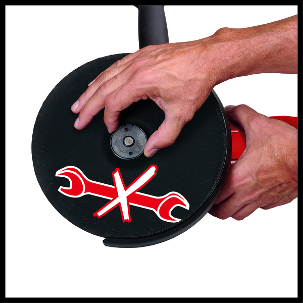Einhell AXXIO 36/230 Q BL Li Solo Accu Haakse Slijper Power X-Change - Detailed view of the product
