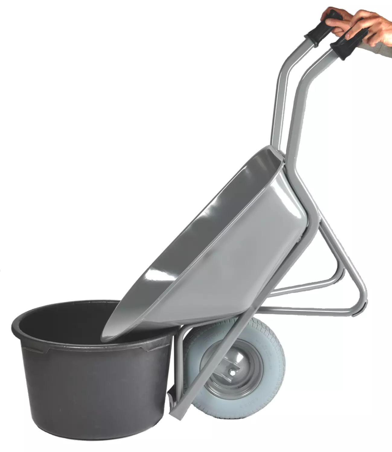 Matador M-115-CT Easy Rider Kruiwagen - Lekvrije Banden - 80L thumbnail 4