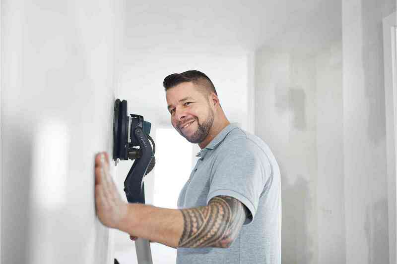 Festool LHS 2-M 225 EQ PLANEX 400W Langnek Schuurmachine In Transporttas - Detailed view of the product