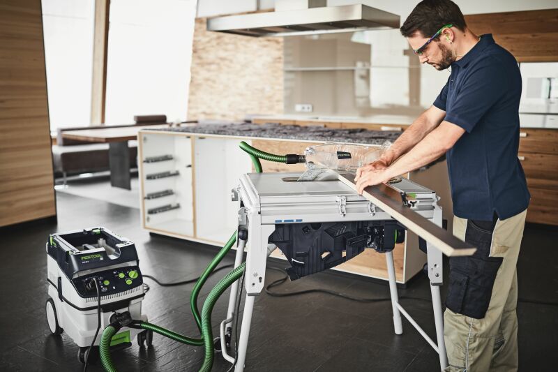 Festool TKS 80 EBS ST 840-Set Tafelcirkelzaag - Detailed view of the product