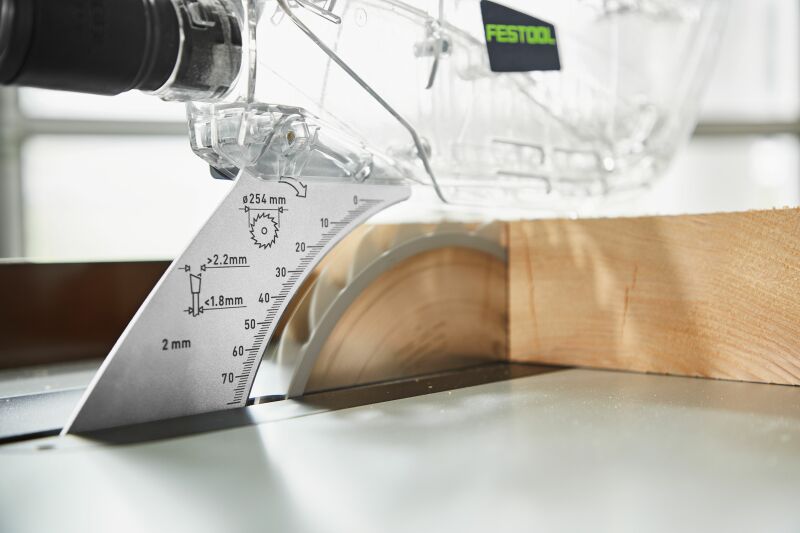 Festool TKS 80 EBS ST 840-Set Tafelcirkelzaag - Detailed view of the product