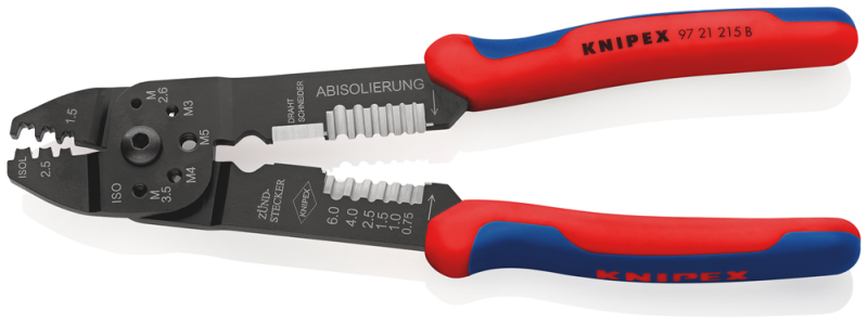 Knipex 9721215B Krimptang - 215mm - Detailed view of the product