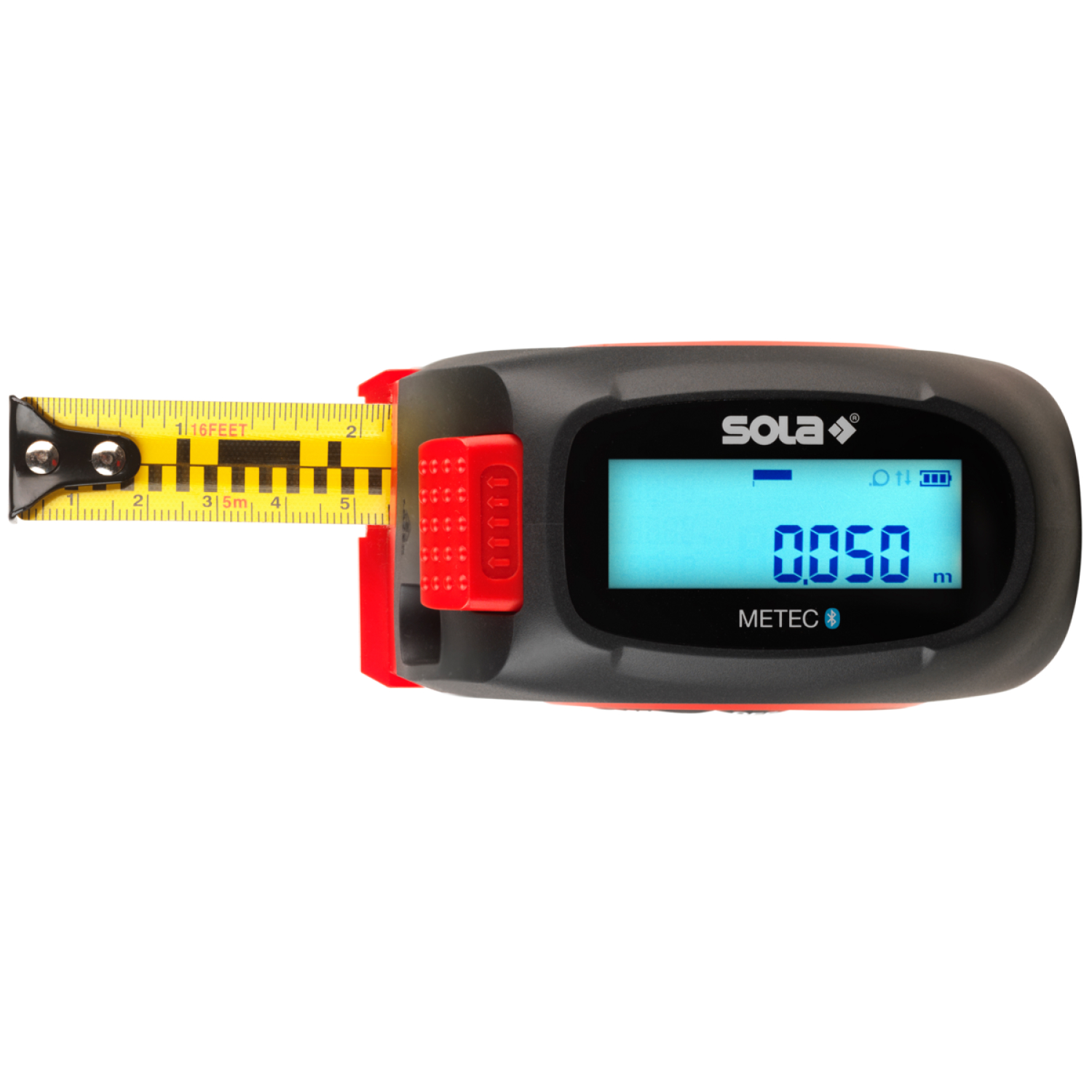 Sola METEC Digitale Rolmaat Met Laserafstandsmeter - 5m X 19mm thumbnail 4