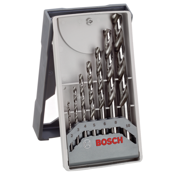 Bosch 2608589295 Mini X-Line 7 Delige HSS-G Metaalborenset