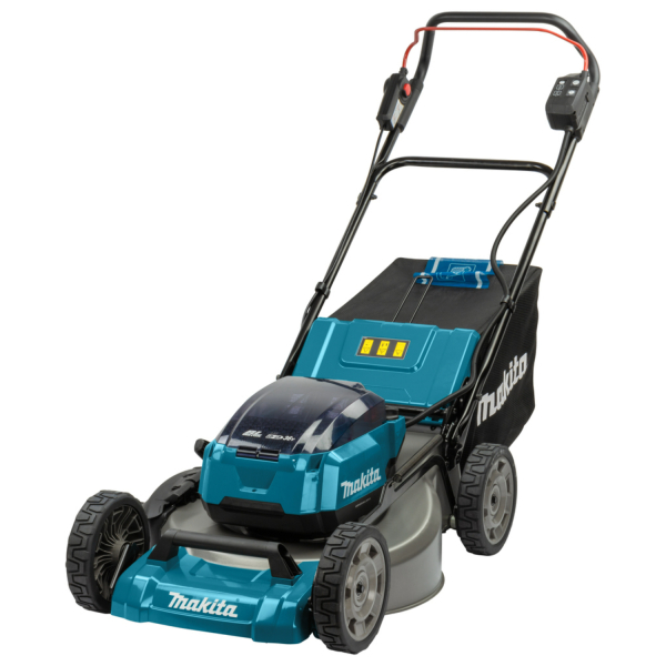 Makita DLM530PT4 LXT 2x18V Li-Ion Accu Grasmaaier Set (4x 5,0Ah) - 53cm - 10cm - Koolborstelloos