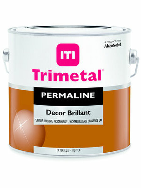 trimetal permaline decor brillant kleur 2.5 ltr