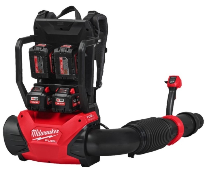 Milwaukee M18 F2BPB-124 FUEL 18V Li-Ion Accu Bladblazer Set (4x 12.0Ah Accu) EAN: 4058546480844