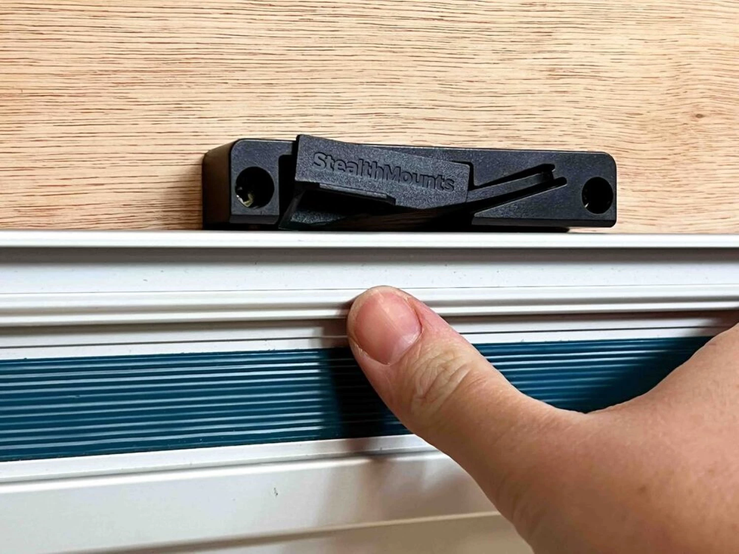 StealthMounts OM-TRM-BLK-2 Geleiderail Houder Voor Makita/Festool/Milwaukee - Zwart - 2st thumbnail 2