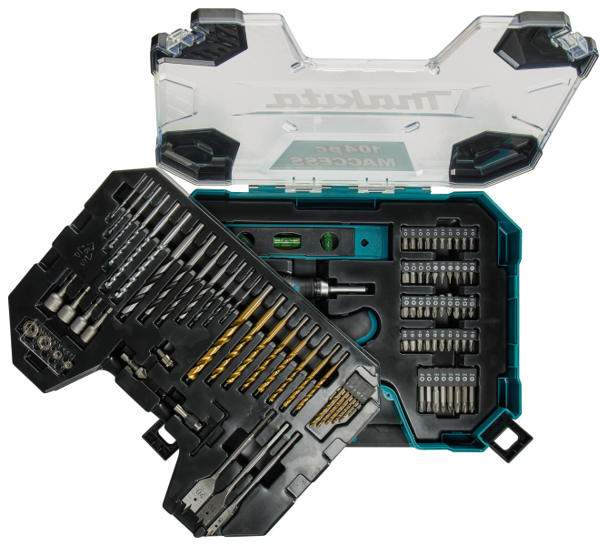 Makita E-22604 104 Delige Bit- En Borenset - Detailed view of the product