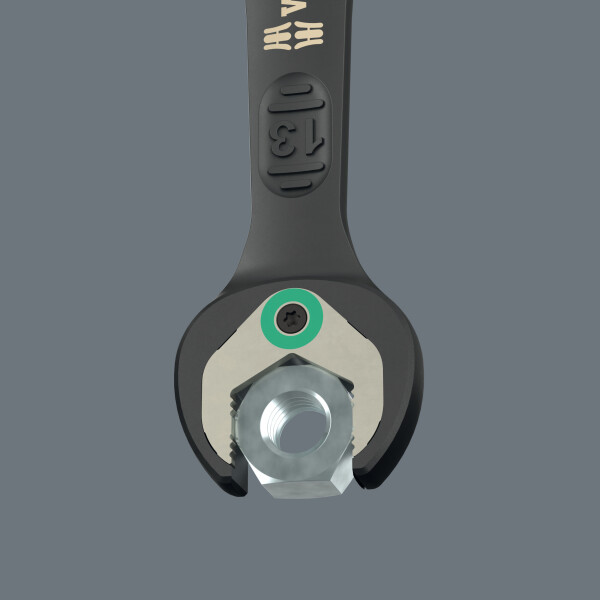 Wera 05020017001 11-delige 6000 Joker Black Edition 11 Set 1 Steek-ringratelsleutelset In Etui - 8-19mm - Detailed view of the product