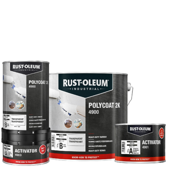 rust-oleum polycoat 2k hoogglans 1 ltr