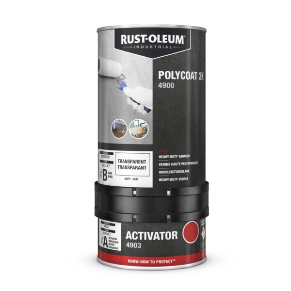 rust-oleum polycoat 2k hoogglans 1 ltr