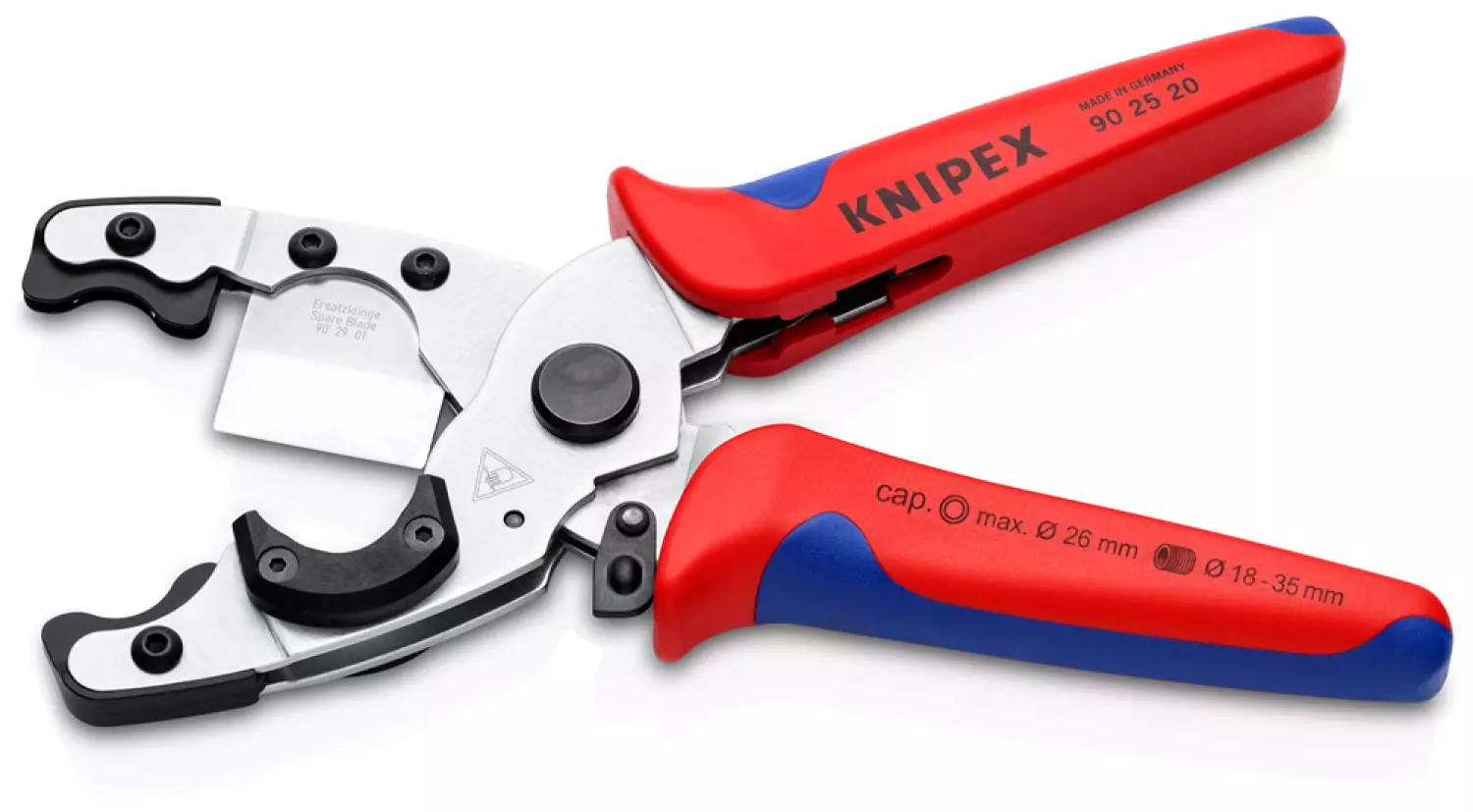 Knipex 90 25 20 Pijpsnijder Voor Koppelingsbuizen - 210mm thumbnail 2