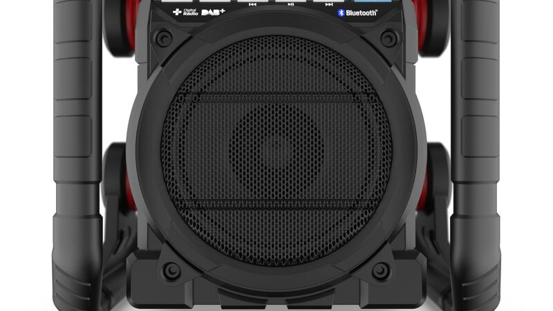 PerfectPro TP3 Bouwradio - FM RDS / DAB+ - AUX-in - Bluetooth - Werkt Op Netstroom En Batterij - Detailed view of the product