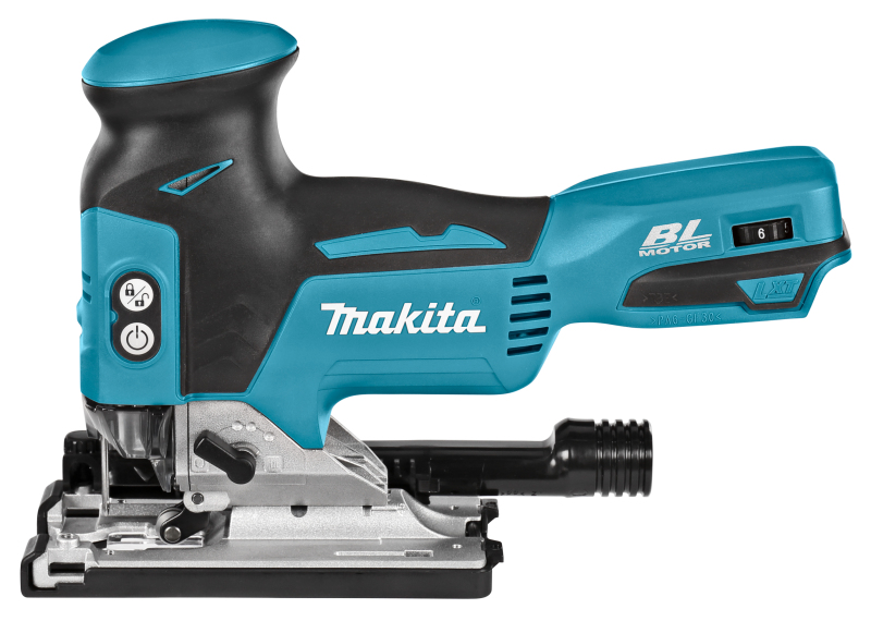 Makita DJV181RT1J 18V Li-Ion Accu Decoupeerzaag Set (2x 5.0Ah Accu) In Mbox - T-greep - Variabel - Koolborstelloos - Detailed view of the product