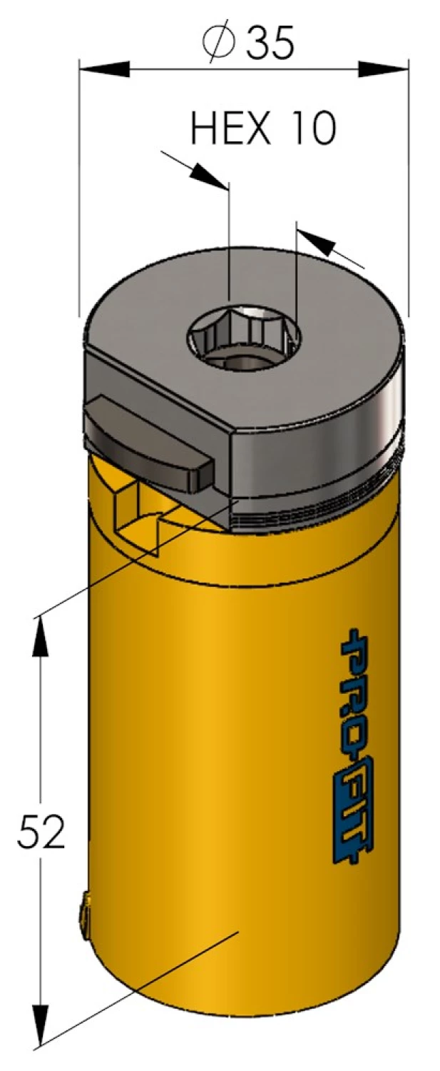 ProFit 09081035 Multi Purpose Gatzaag Incl. Adapter - 35mm thumbnail 2