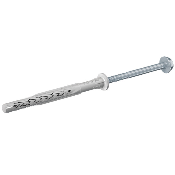 Fischer 540127 Constructie-/kozijnplug SXRL - 8 X 60 FUS - TX30/SW10 - Zeskant Schroef - Verzinkt Staal (50st) - Detailed view of the product