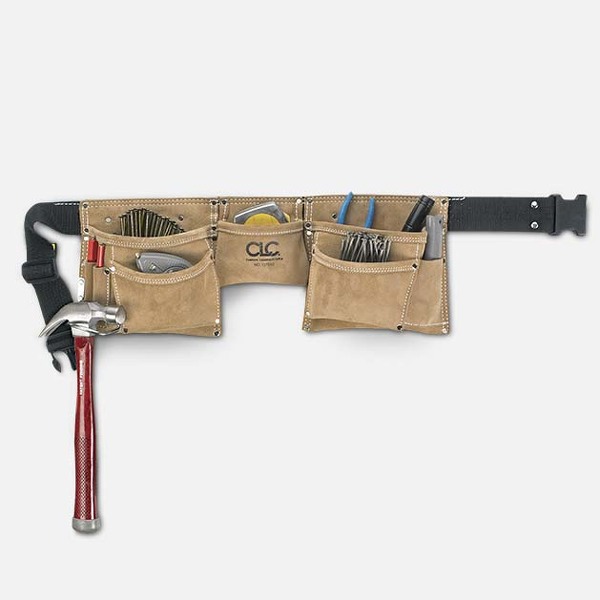 CLC Work Gear CL1I370X3 Gereedschapsriem - Leer