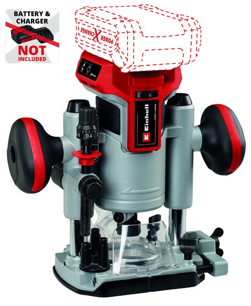 Einhell TP-RO 18 Li BL Solo Accu Bovenfrees Power X-Change