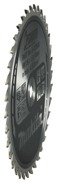 Makita B-32948 Specialized Cirkelzaagblad - 136 X 10 X 36T - Hout - Detailed view of the product
