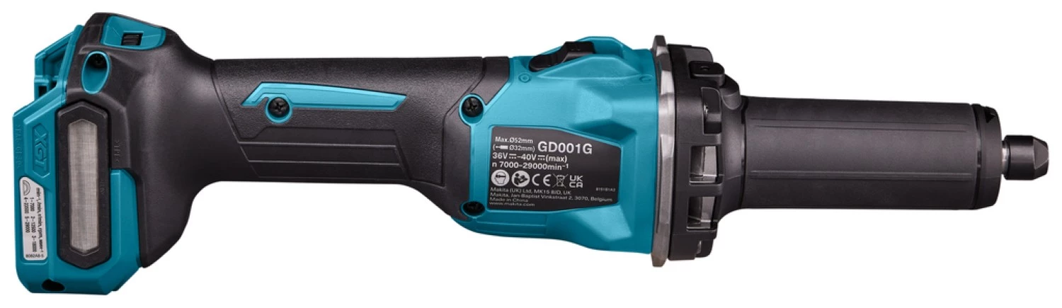 Makita GD001GZ 40V XGT Li-ion Accu Rechte Slijper Body Met Vastzetschakelaar - thumbnail 4
