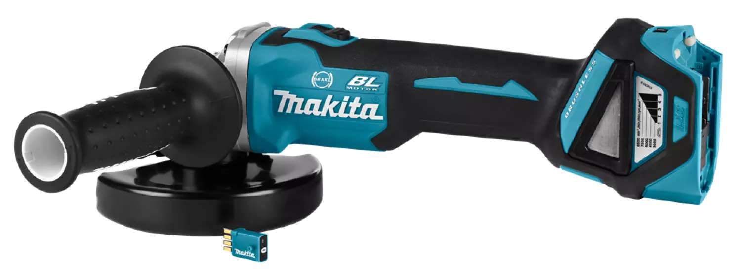 Makita DGA514ZJU 18V Li-Ion Accu AWS Haakse Slijper Body In Mbox - 125mm - Koolborstelloos thumbnail 3