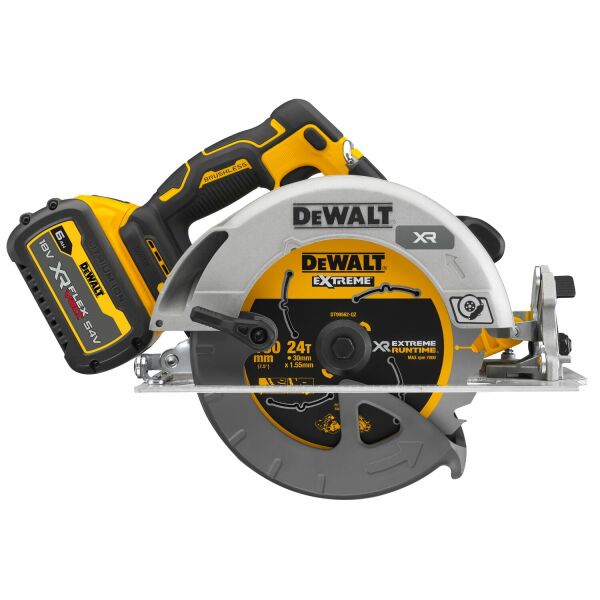 DeWALT DCS573NT-XJ 18V Li-ion XR Accu Cirkelzaag Body In TSTAK - 190mm - Detailed view of the product