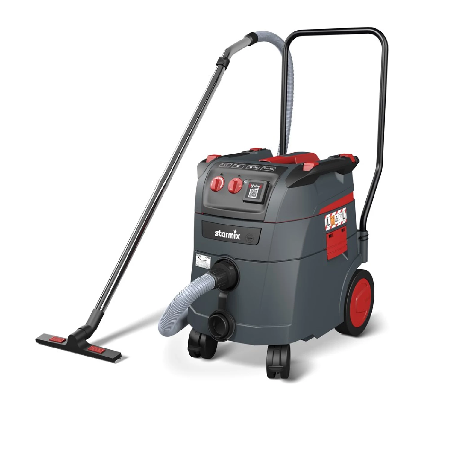 Starmix IPulse L-1635 TOP Bouwstofzuiger Met Rijbeugel - 1600W - L-klasse - 35L