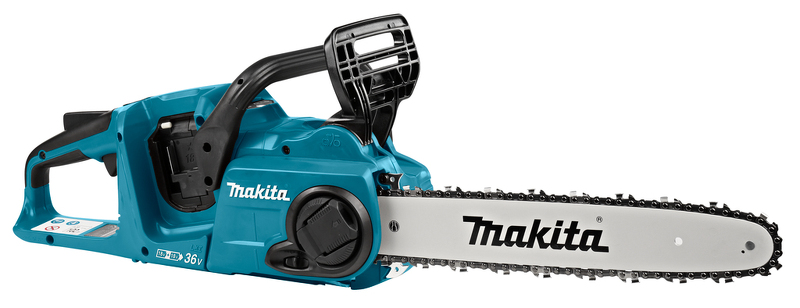 Makita DUC353PG2J LXT 2x18V Li-Ion Accu Kettingzaag Set (2x 6.0Ah) - 35cm - Detailed view of the product