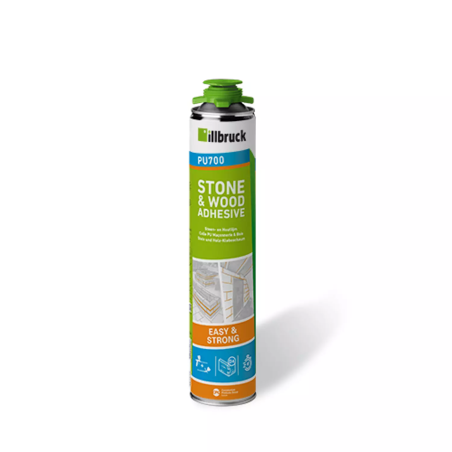 Illbruck PU700 Startersset - 2x PU700 - 880 Ml + AA700 Lijmverdeler + Pistool thumbnail 2