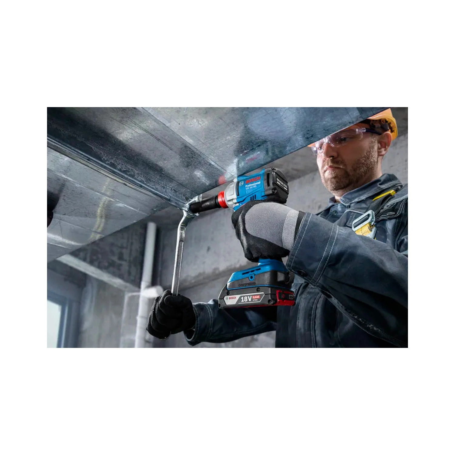 Bosch PRO GDX 18V-285 Accu Draaislagmoeraanzetter Body In L-boxx thumbnail 3