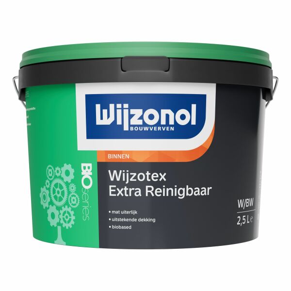 Wijzonol Wijzotex Extra Reinigbaar BIOSeries - 2,5L