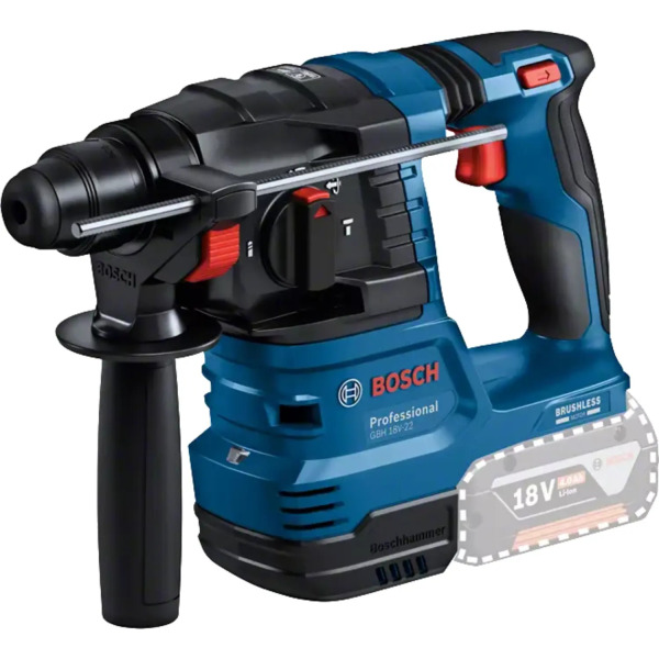 Bosch GBH 18V-22 18V Accu Boorhamer Body In L-Boxx - Detailed view of the product