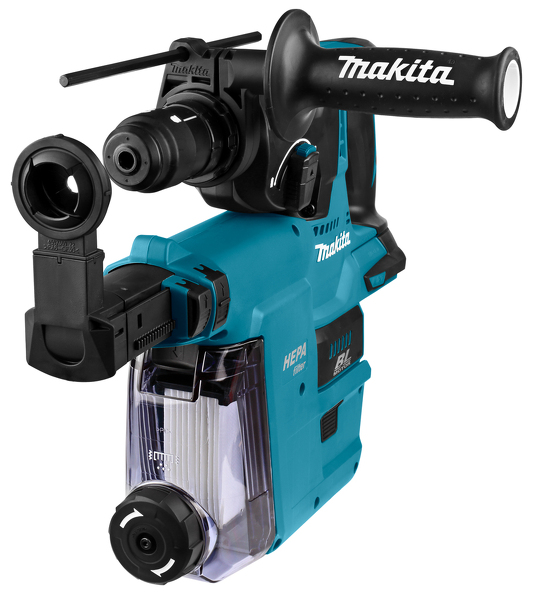 Makita DHR243ZJW 18V Li-Ion Accu SDS-Plus Combihamer Body In Mbox - 2J - Detailed view of the product