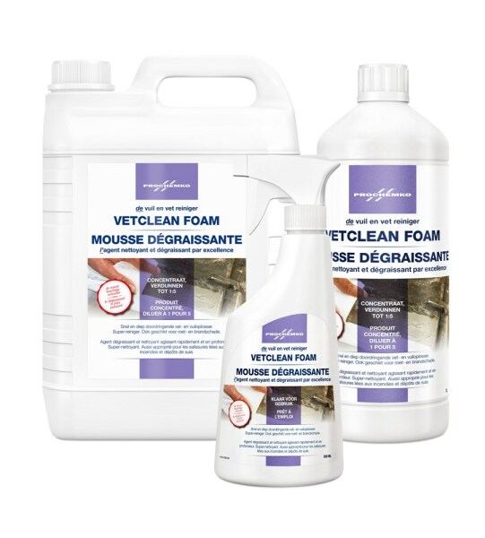 prochemko vetclean foam pompspray 0.5 ltr