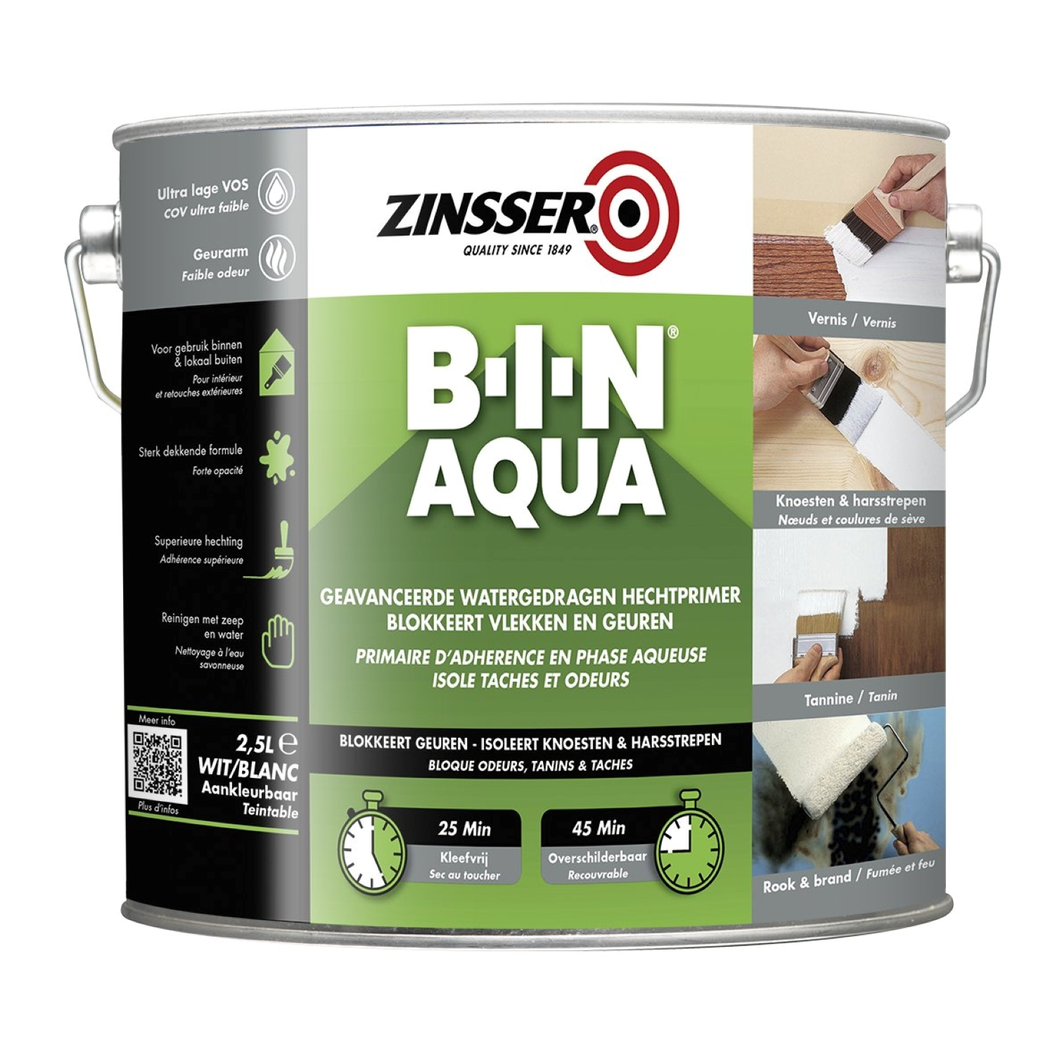 Zinsser Bin Aqua Primer - 1L