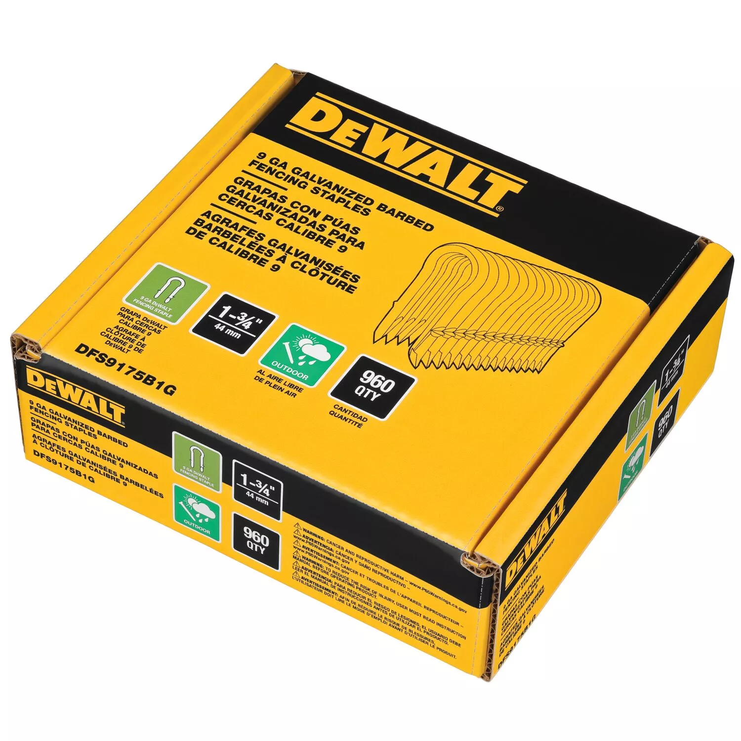 DeWALT DFS9175B1G-QZ Nieten 3.7-4.0mm - 45 - Gegalvaniseerd - 960st thumbnail 2