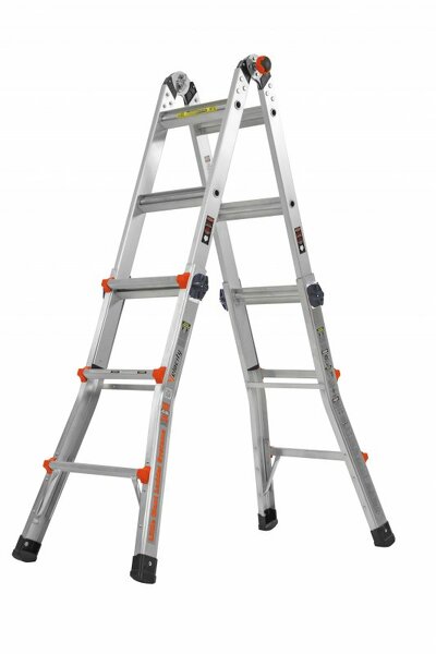 Little Jumbo 48414100 Little Giant Velocity Telescoopladder - 4 X 3 Treden - Detailed view of the product