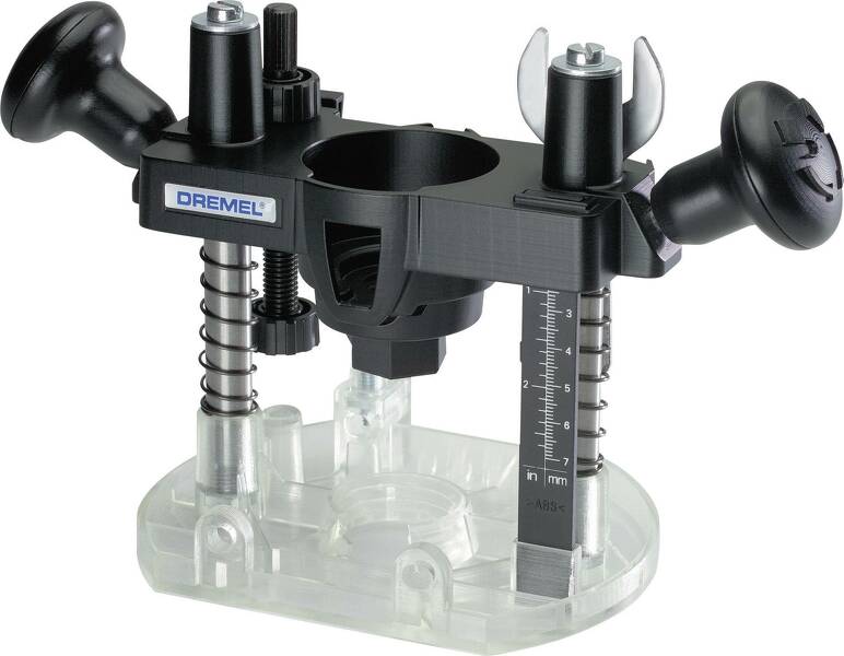 Dremel 335JA Bovenfrees-Adapter / Profielfreeshulpstuk