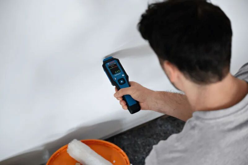 Bosch GMP 1-13 Houtvochtmeter In Opbergtas - Detailed view of the product