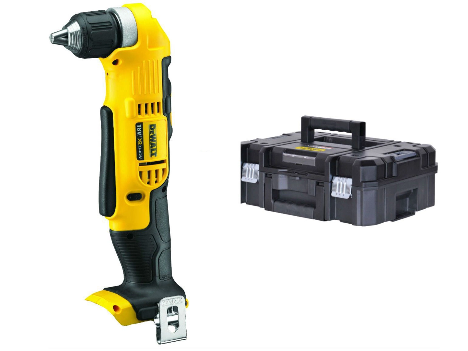 DeWALT DCD740NT-XJ 18V Li-ion XR Accu Haakse Boor-/schroefmachine Body In TSTAK - 33Nm