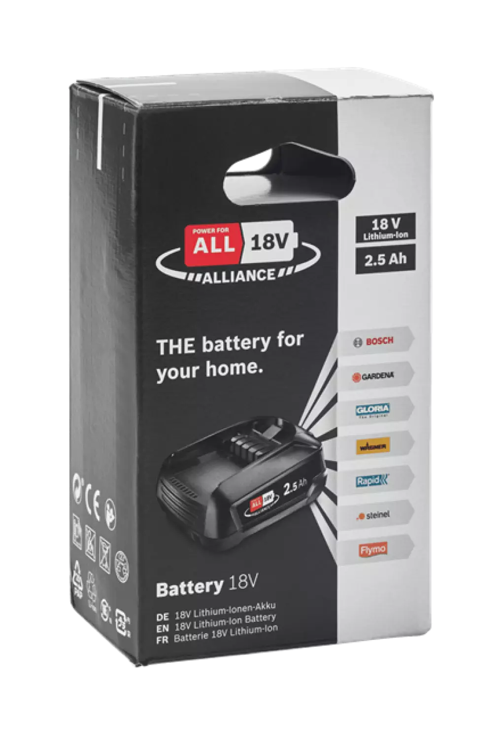 Bosch 5001518 18V P4A Li-Ion Accu - 2,5Ah thumbnail 2